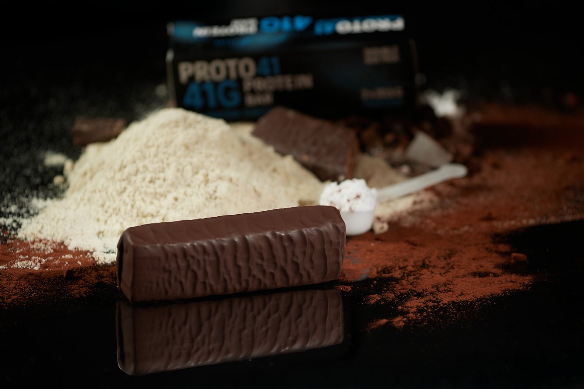 Ingrediente PROTO41 - proteină din zer, cacao și ciocolată
